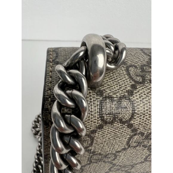 Gucci Supreme Canvas Dionysus Chain Strap Women’s Shoulder Bag - Picture 7 of 16